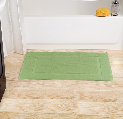 Utopia Towels Cotton Banded Rug roomy size ideal for stepping out of the bath.