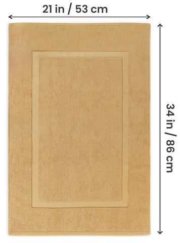 Utopia Towels rug texture closeup highlights soft cotton and quick moisture absorption.