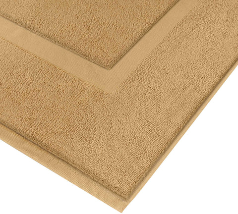Utopia Towels cotton banded rug two-sided flip feature keeps it fresh.
