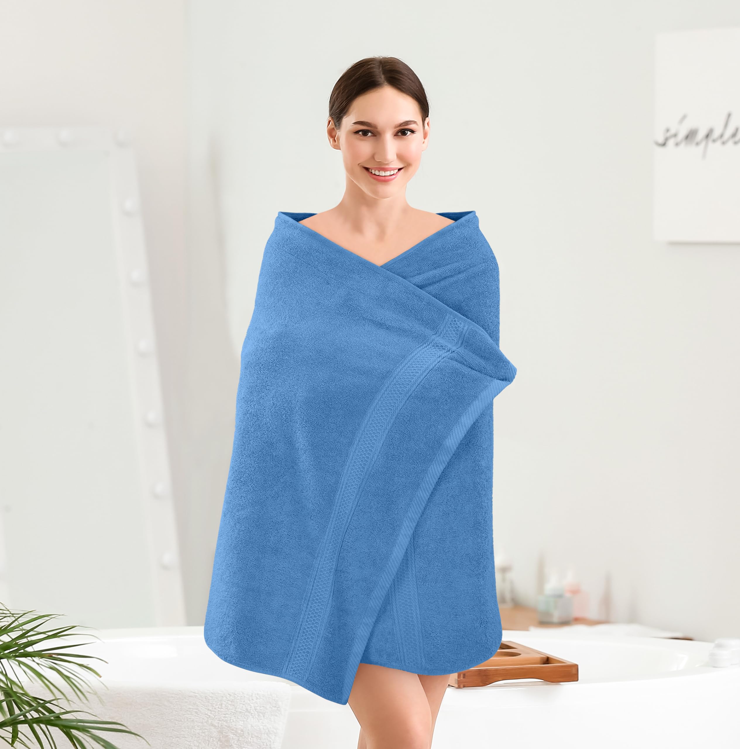 Utopia Towels daily-use bath towels ideal for home and dorm bathrooms.