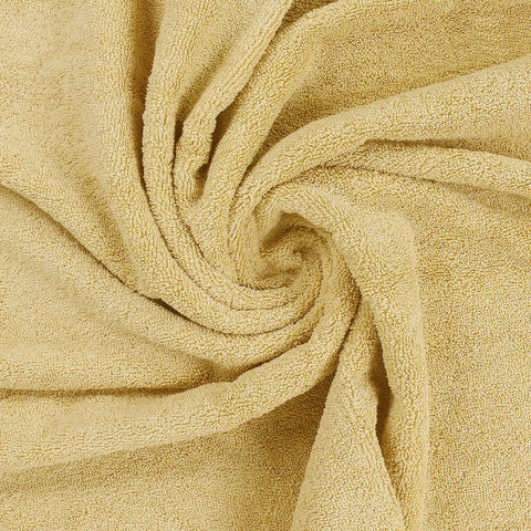 Utopia Towels double-stitched hem close-up, durable edges and clean finish.