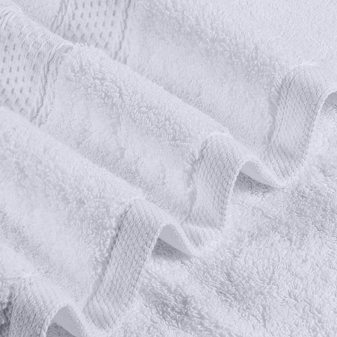 Easy-care Utopia Towels that maintain absorbency after warm machine washes.