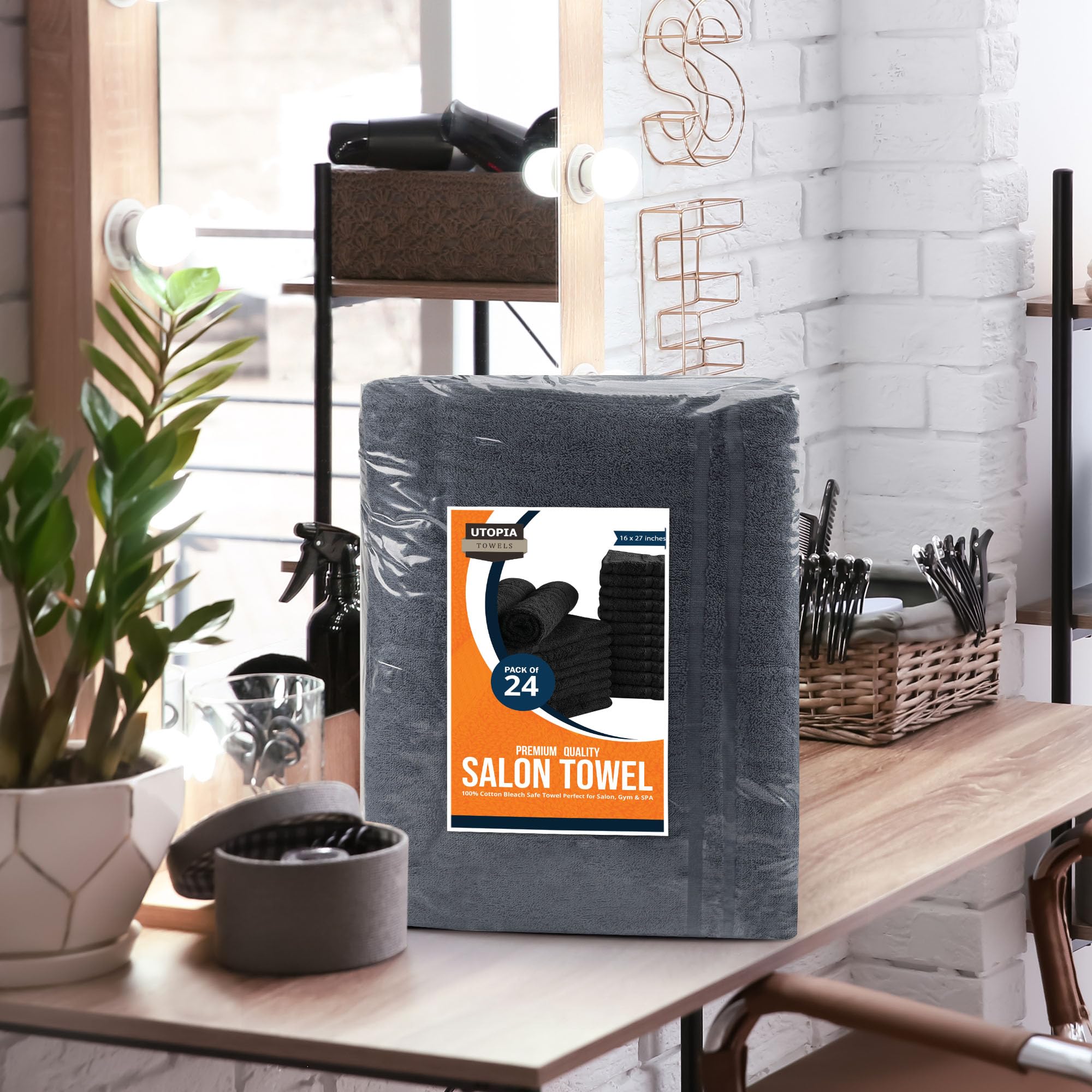 Utopia Towels easy-care towel 16x27 machine washable for busy days