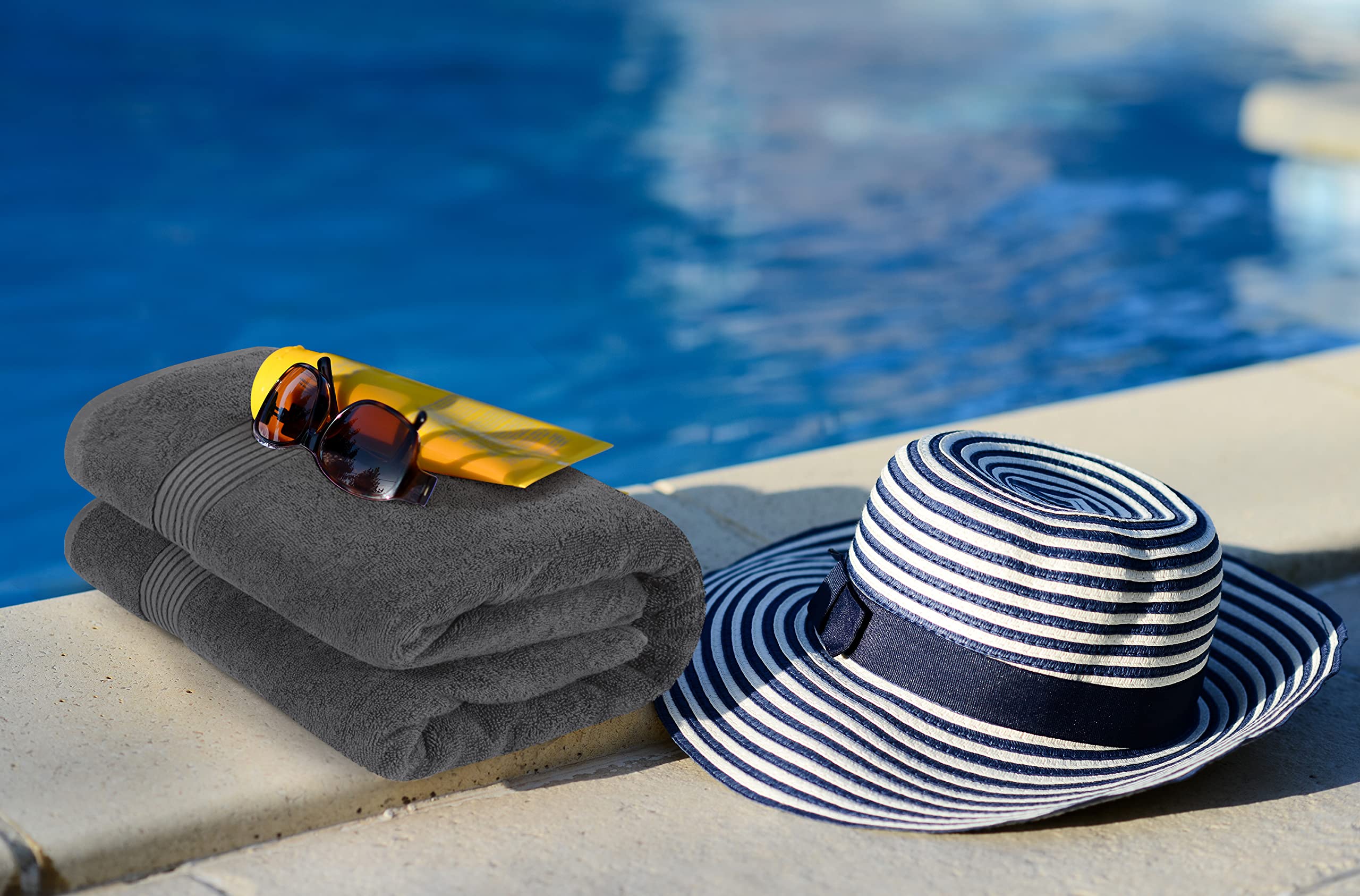 Utopia Towels easy-care care: machine wash and low-heat dry.