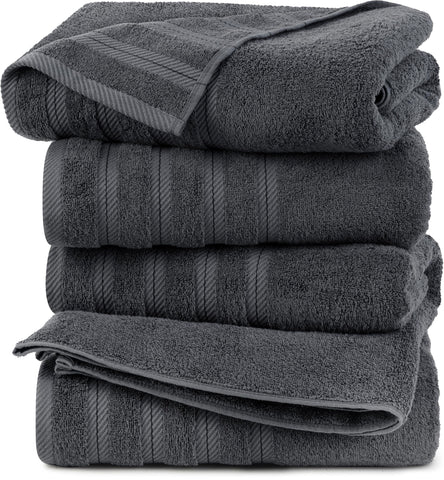Quick-dry action of Utopia Towels after use in bathroom.