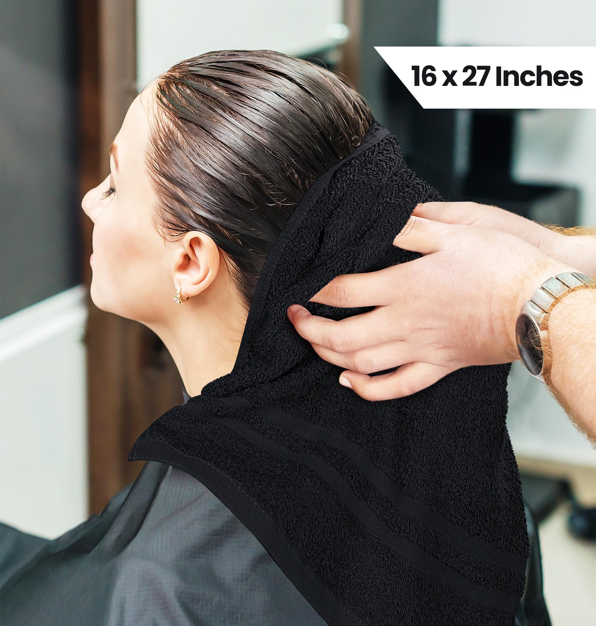 Utopia Towels fast-drying salon towel keeps workflows smooth between clients.