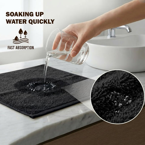 Utopia Towels guest room setup showing inviting hand-drying option.