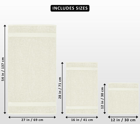 Utopia Towels hand towels 16x28 inches provide compact absorbency for drying hands.
