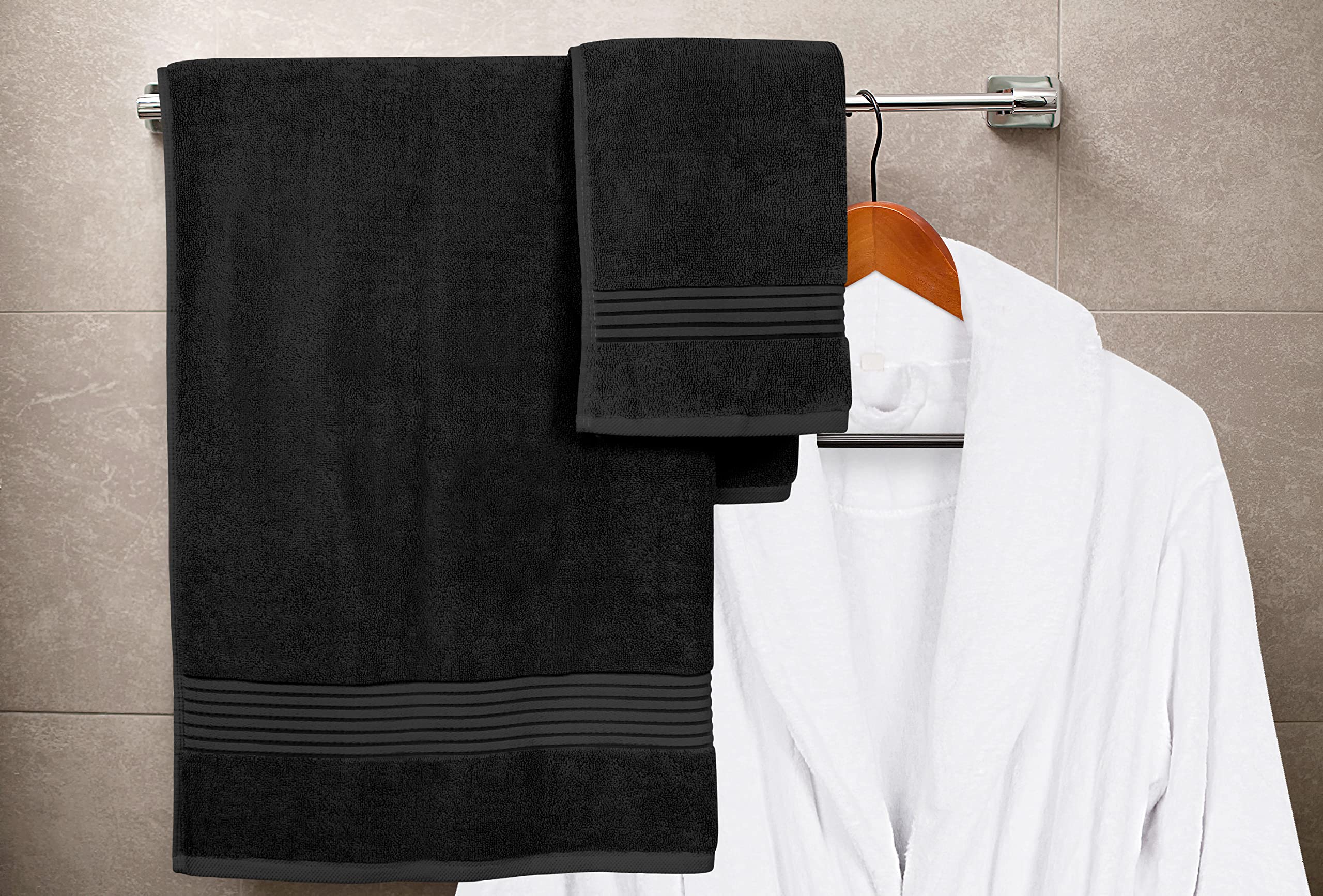 Utopia Towels hotel-quality towel set, premium home spa-like routine.