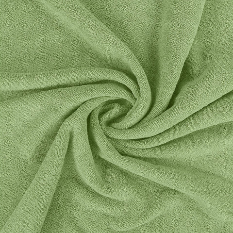 Soft ring-spun cotton provides cozy everyday comfort after baths