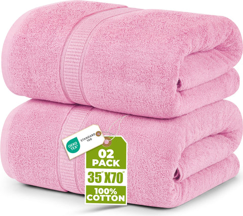 Utopia Towels luxurious bath sheet 35x70 offers generous coverage after shower