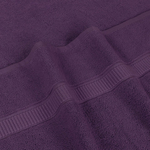 Utopia Towels oversized plum bath sheet for daily lounging.