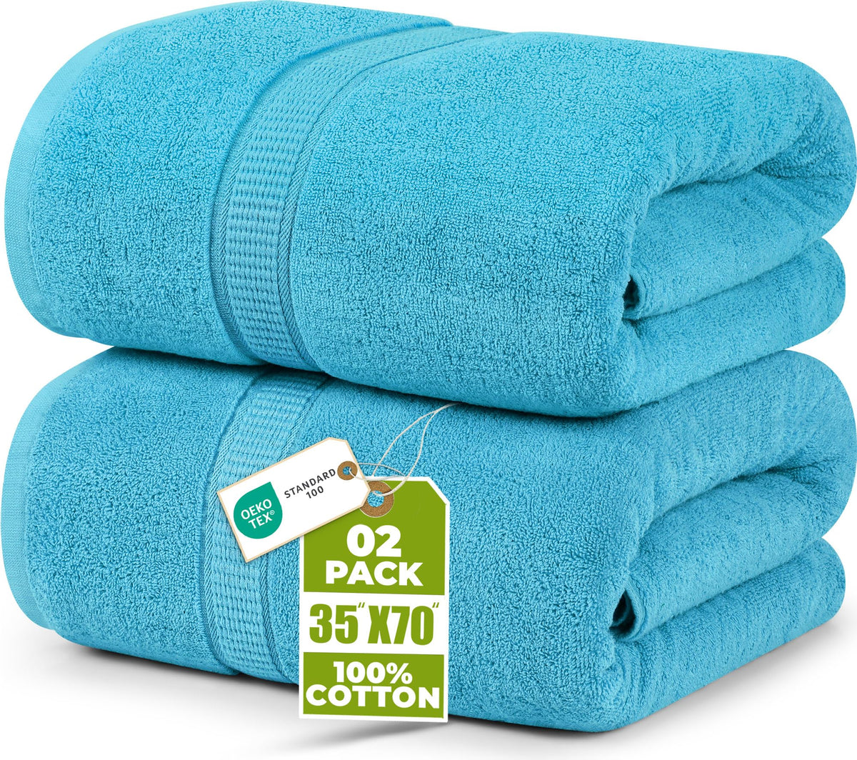 Utopia Towels luxury bath sheet 35x70 front view for full-body drying.