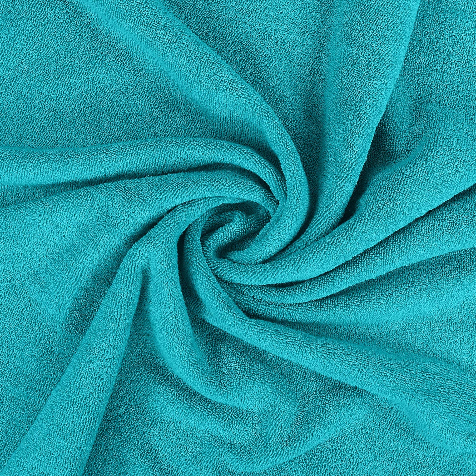 Oversized Utopia Towels bath sheet provides full-body coverage for comfortable drying.