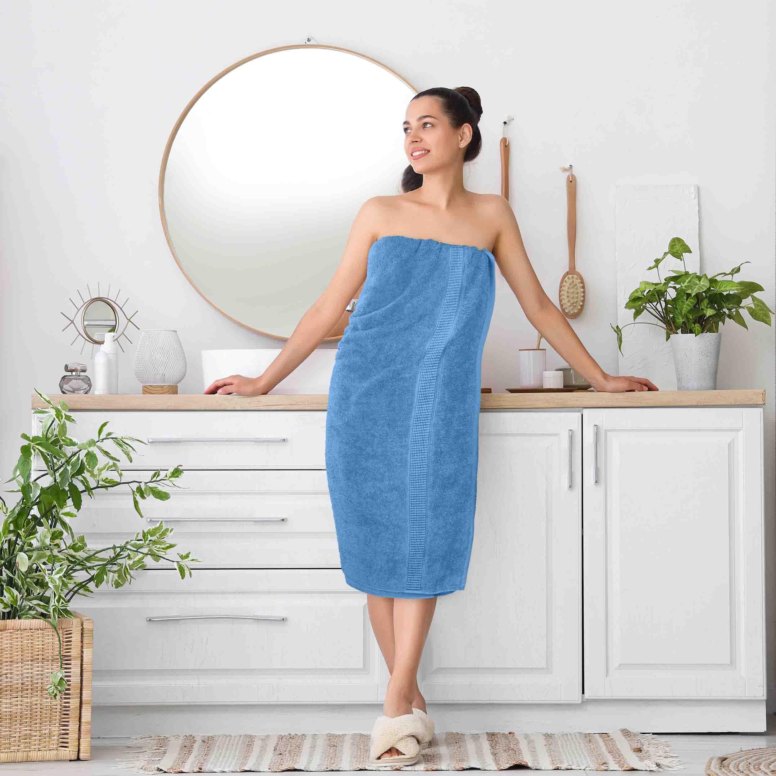 Utopia Towels ring spun cotton bath sheet 35x70 in daily use.