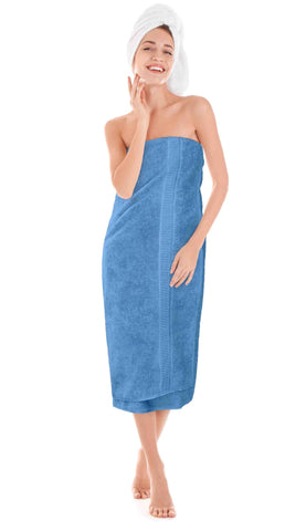 Utopia Towels jumbo bath sheet 35x70 dries quickly after swimming.