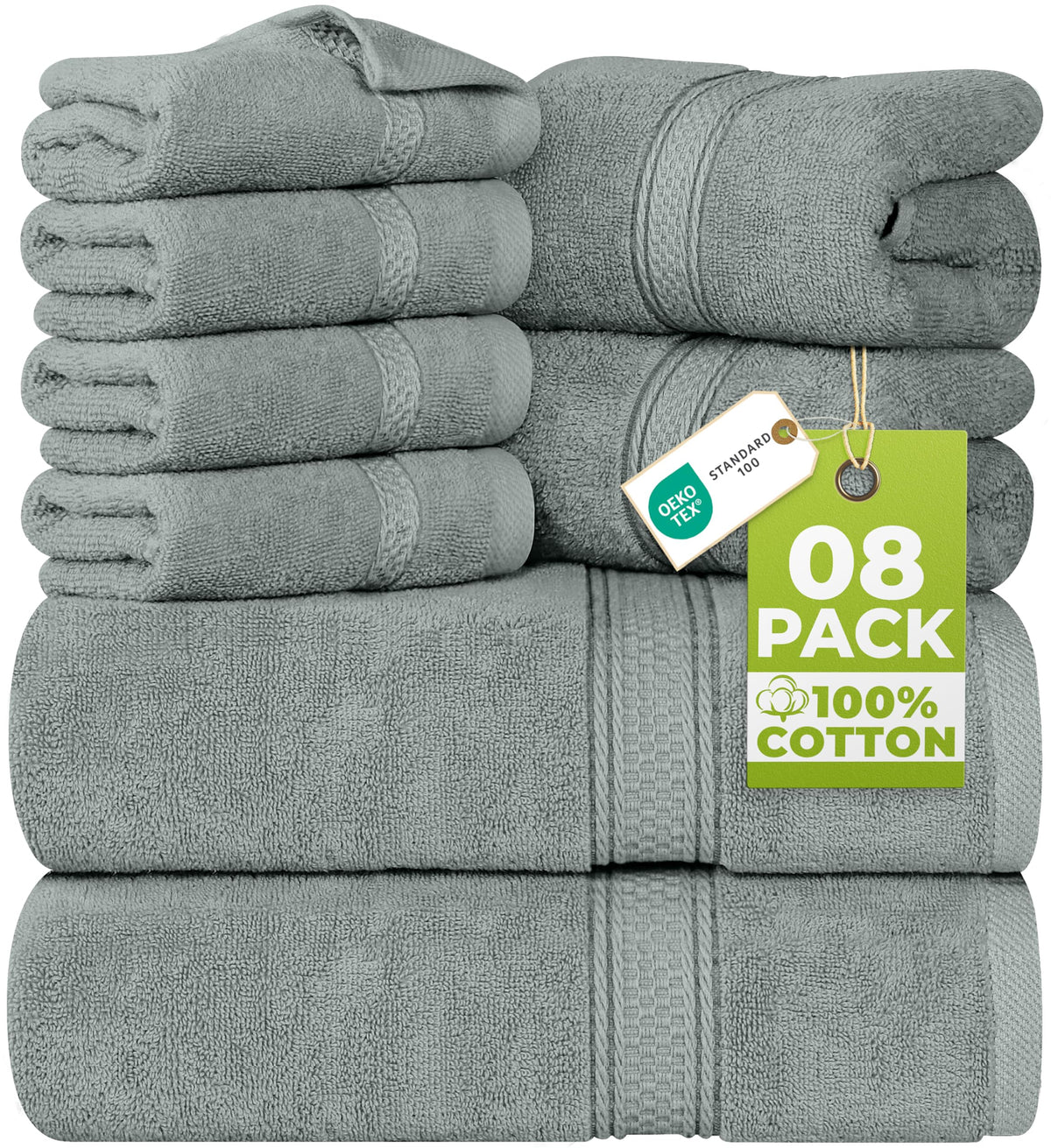 Utopia Towels Majestic Plush bath towel shows quick absorption and luxe texture