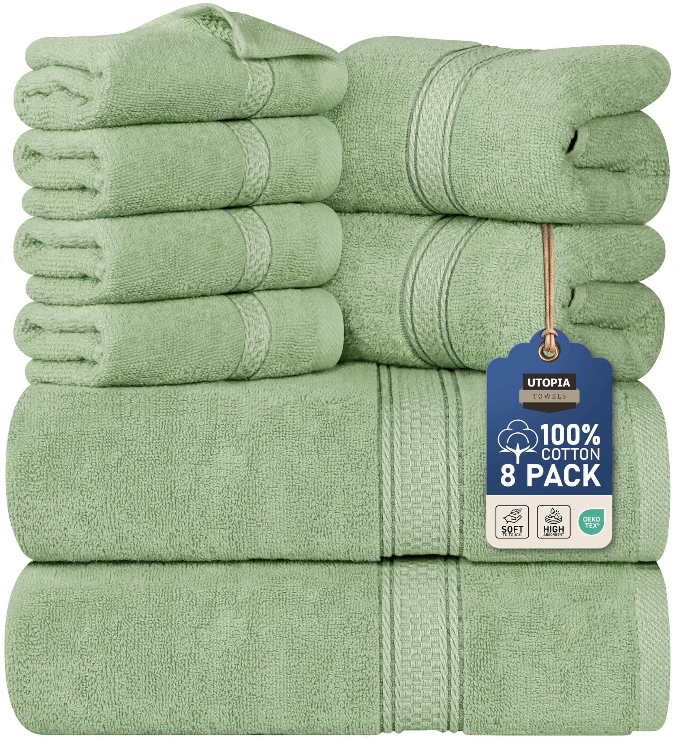 Utopia Towels Majestic Plush bath towel 27x54 inches delivers plush softness and quick-dry performance