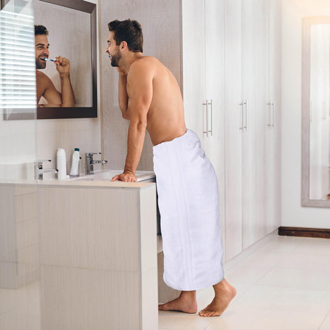 Utopia Towels neatly finished edges keep the towel tidy through regular washing