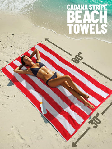 Utopia Towels oversized 30x60 inch towel spread for poolside lounging