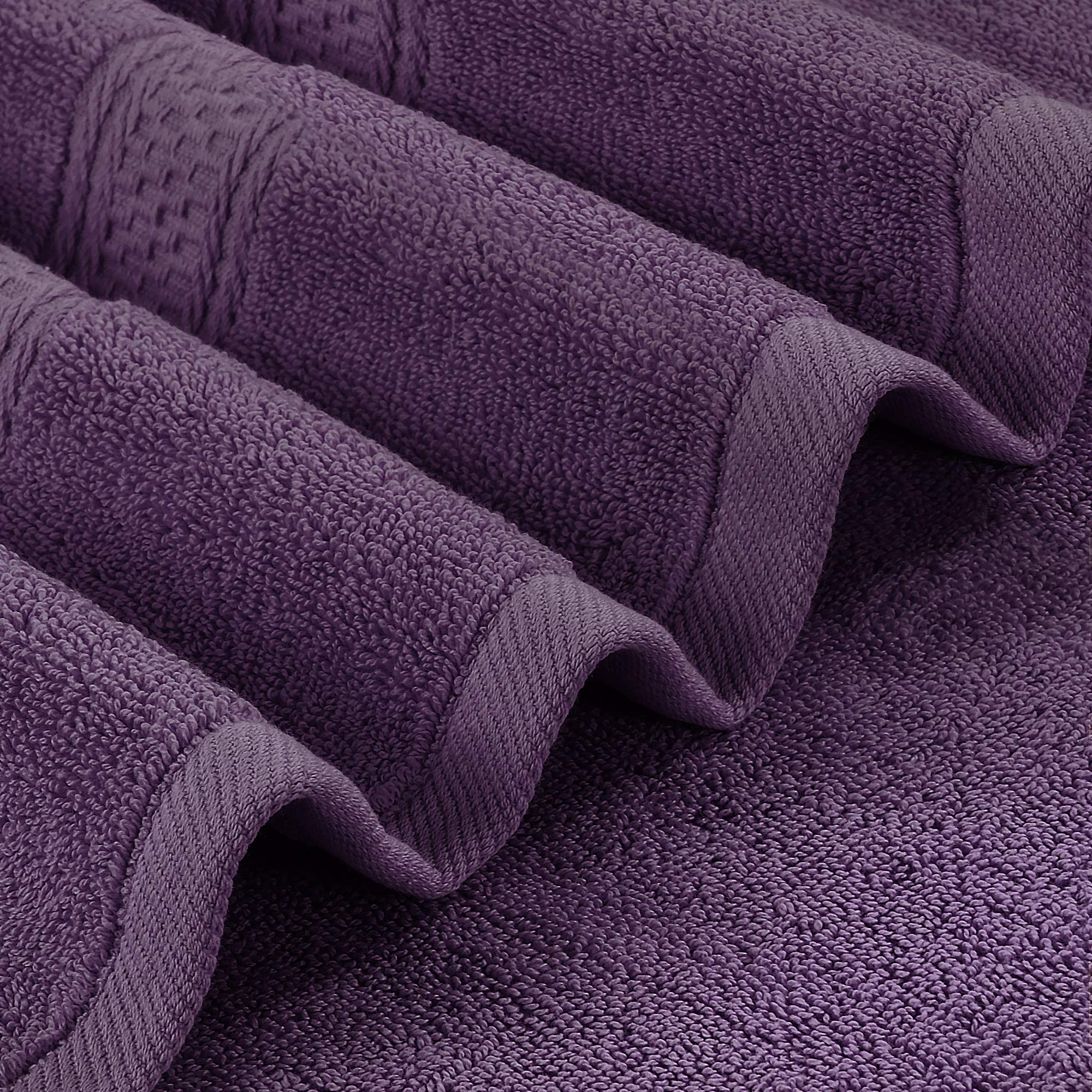 Utopia Towels plum set presented as a thoughtful daily-use gift option.