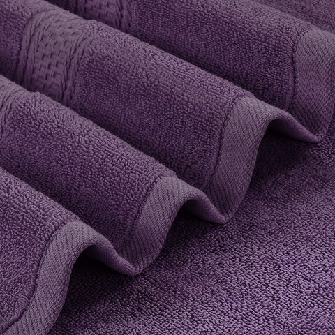 Utopia Towels plum set presented as a thoughtful daily-use gift option.