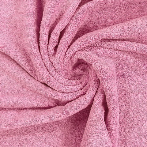 Utopia Towels premium cotton towels in pink palette evoking luxury hotel-like feel.