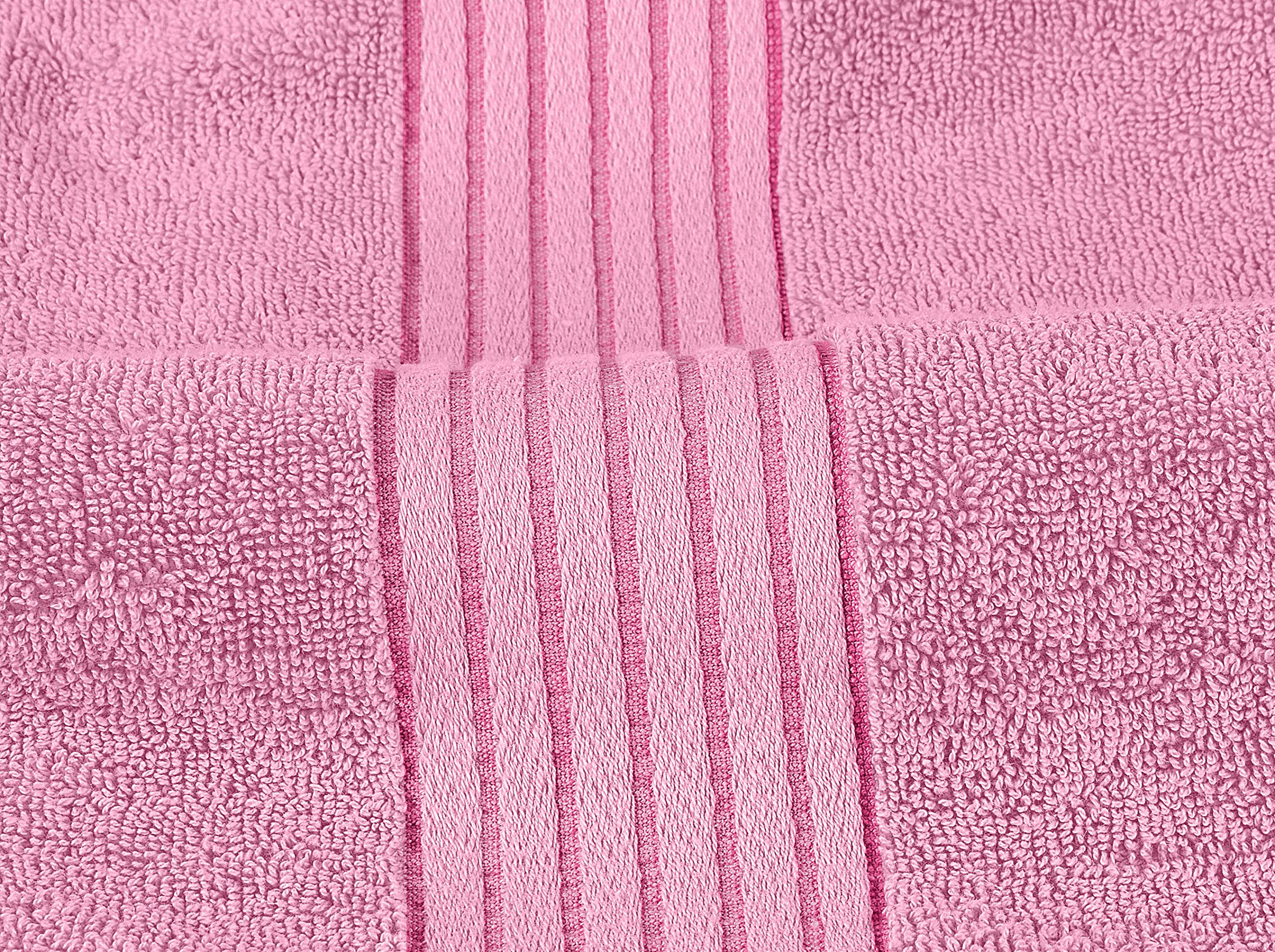 Utopia Towels hand towel 16x28 pink, soft yet durable for everyday drying.