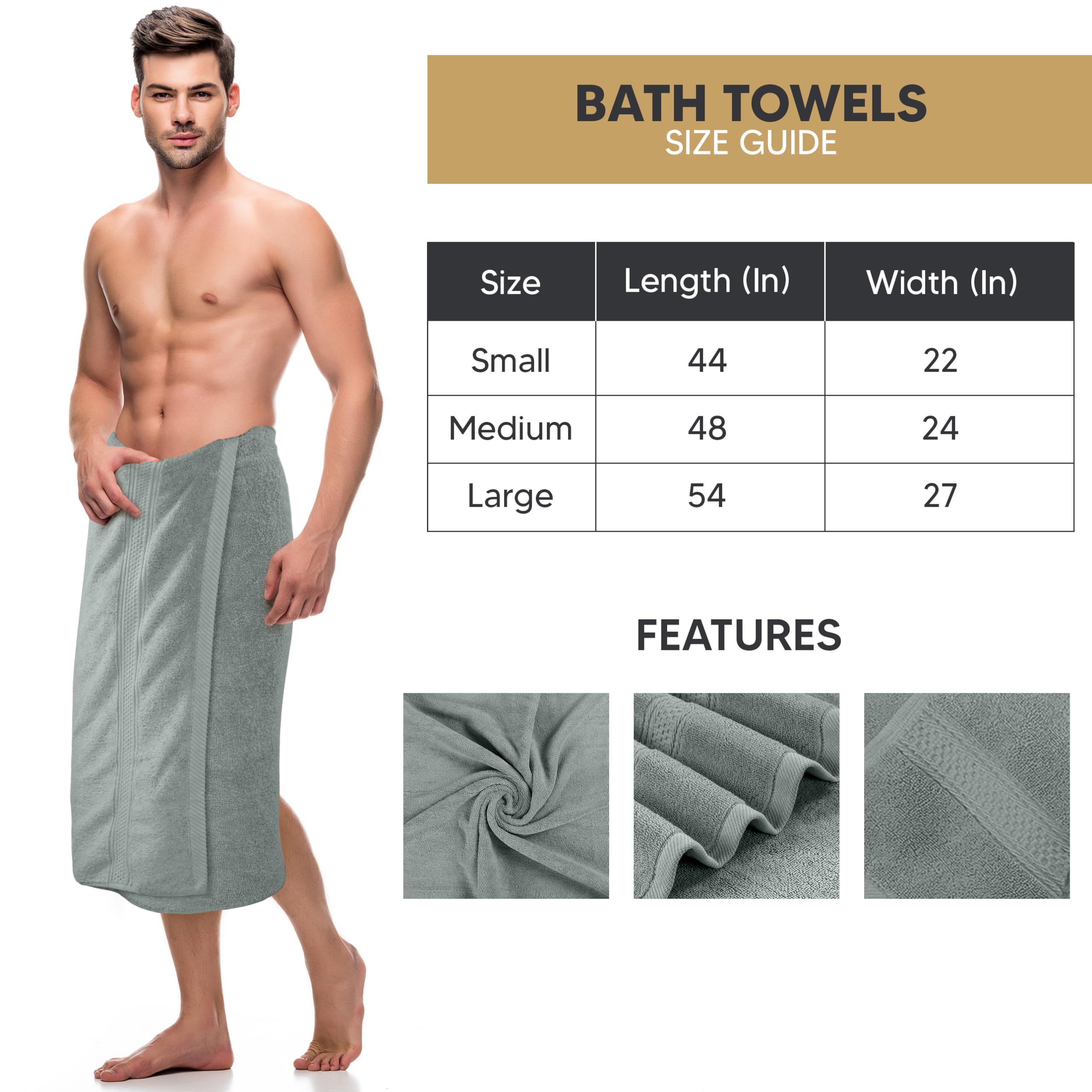 Utopia Towels 100% ring spun cotton close-up shows soft, durable fabric.