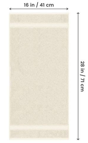 Utopia Towels close-up reveals 100% ring-spun cotton softness and durability.