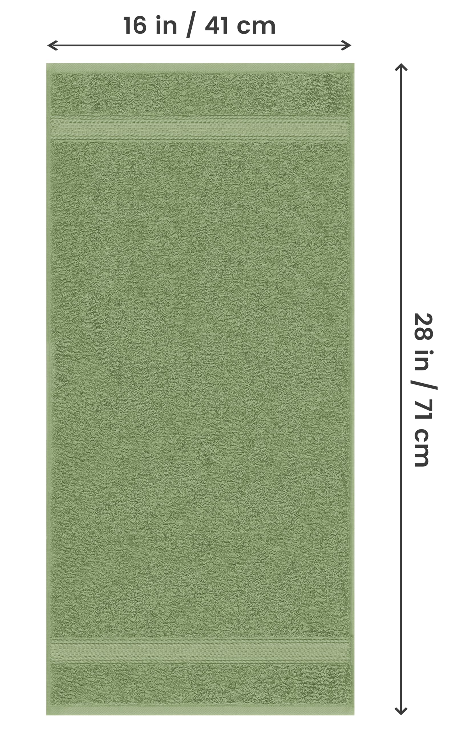 Utopia Towels ring-spun cotton close-up highlights durable, breathable fabric.
