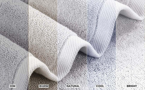 Utopia Towels ring spun cotton fabric delivers soft, durable feel