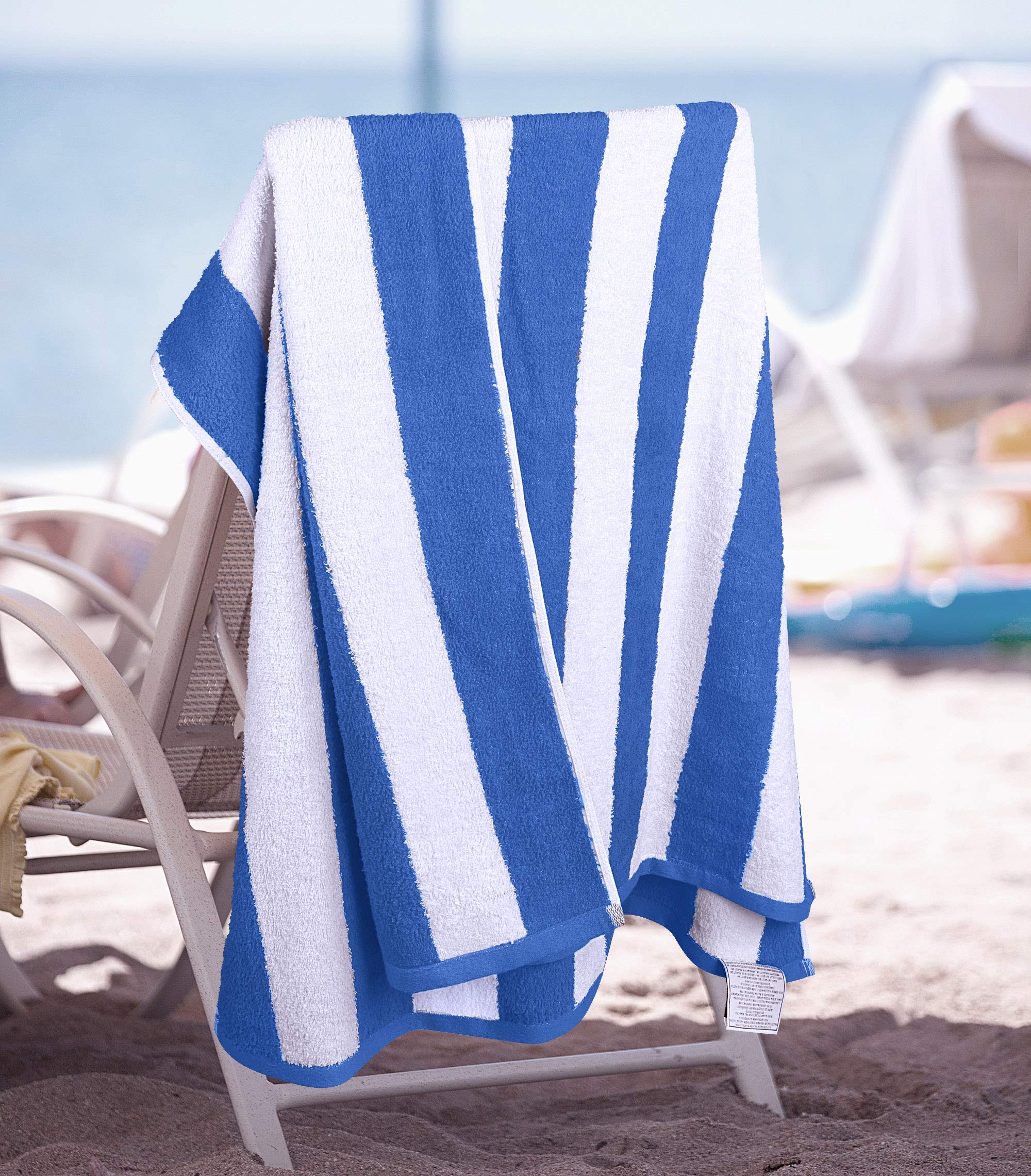 Utopia Towels ring-spun cotton feels soft and absorbent on skin.