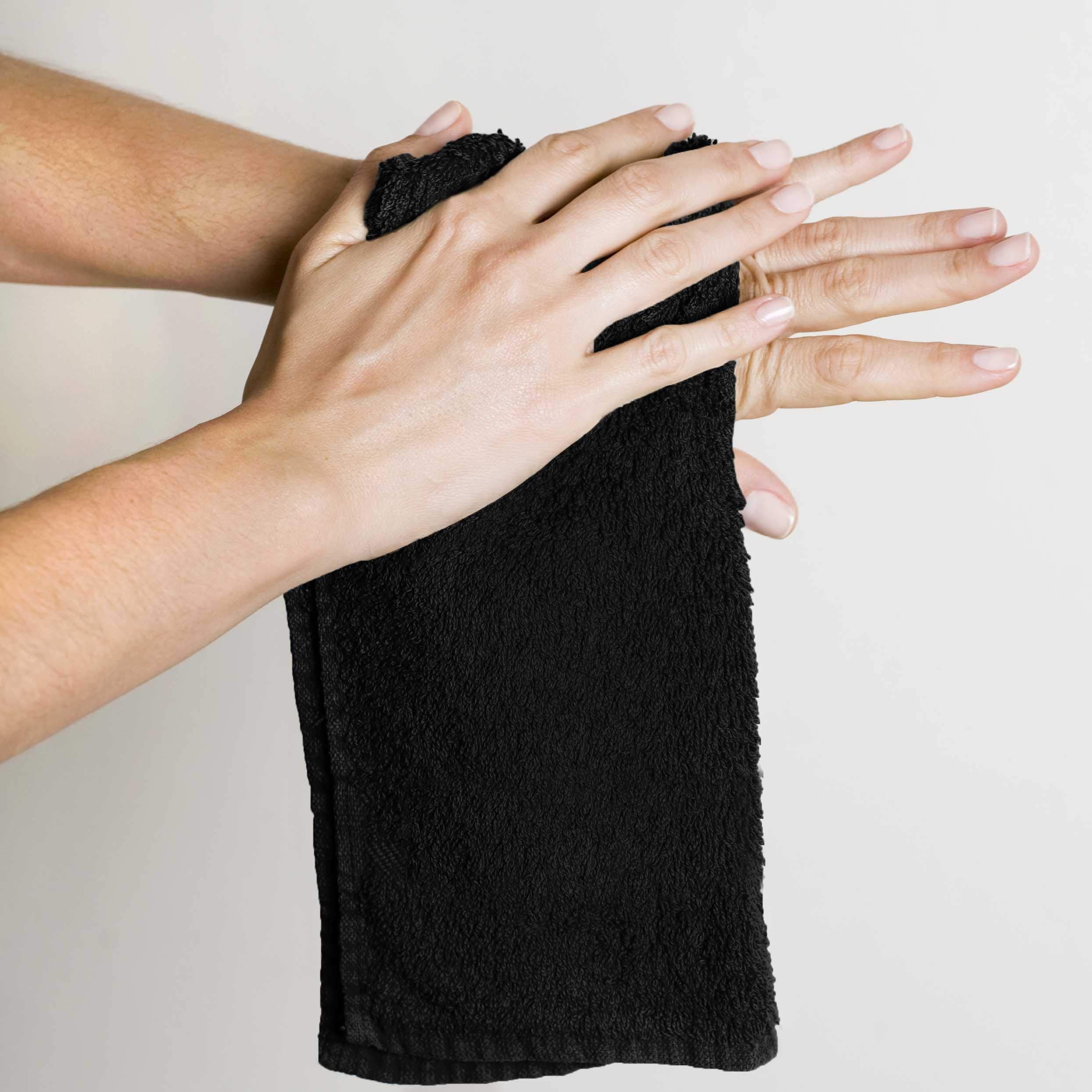 Utopia Towels soft-absorbent facial cloths with plush feel for gentle cleansing.
