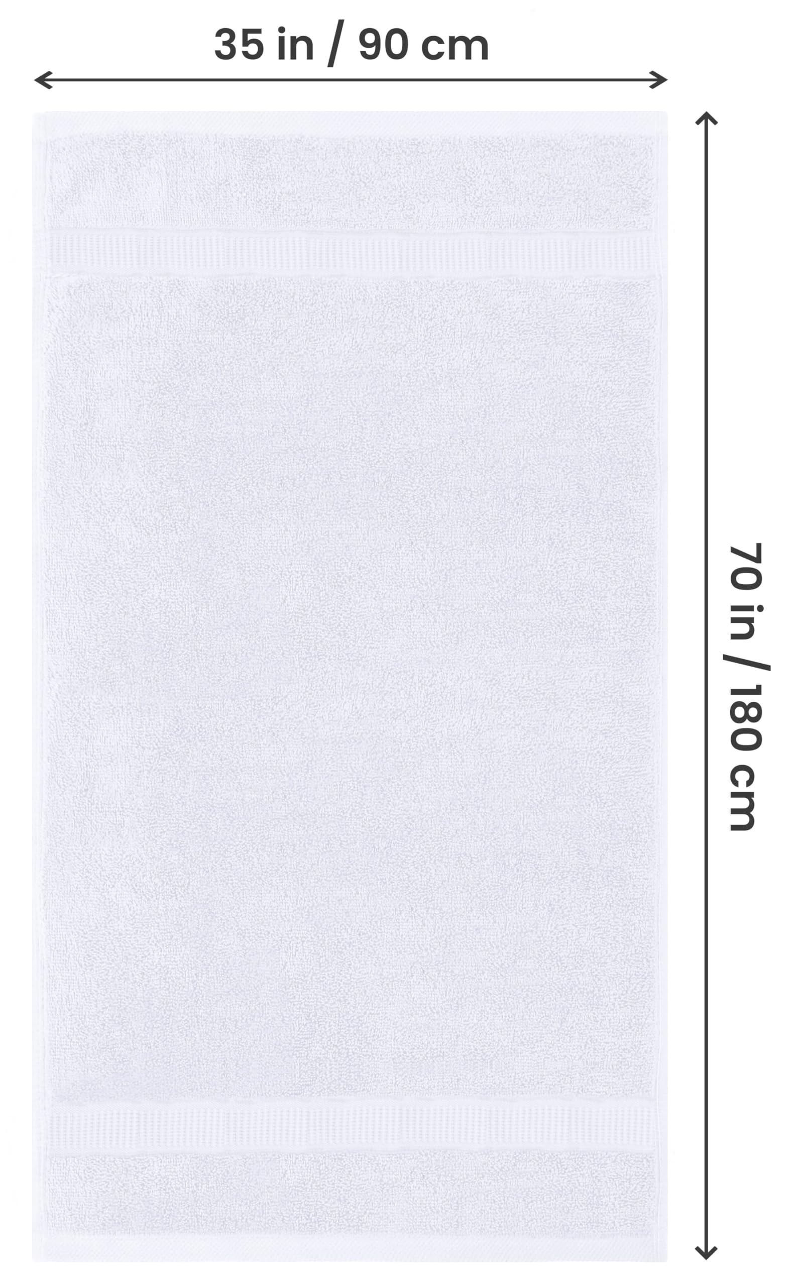 Utopia Towels soft-absorbent ring-spun cotton delivers quick-dry comfort