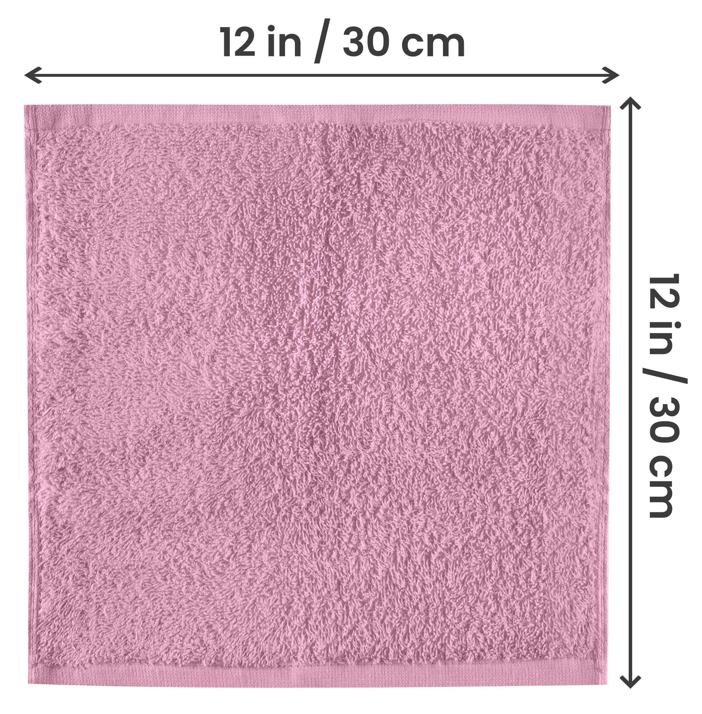 Utopia Towels 24-pack, soft cotton washcloths with plush texture for spa-like home routines.