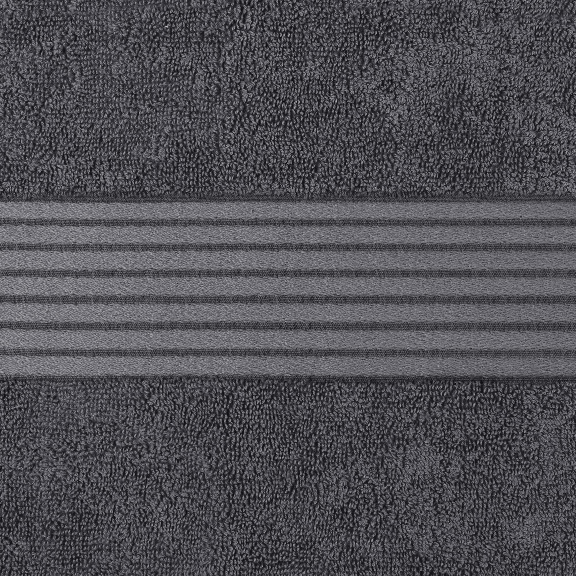 Utopia Towels soft grey texture highlights premium fabric and luxury feel.