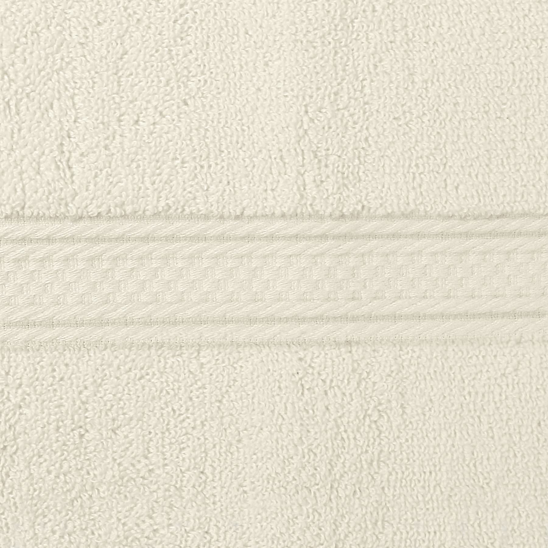 Utopia Towels soft surface emphasizes plush feel and strong absorption.