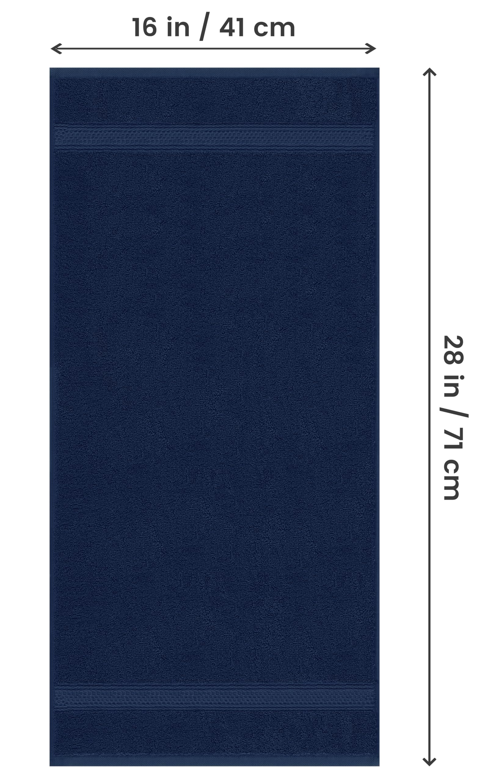 Close-up of Utopia Towels soft texture highlighting plush surface and premium cotton.