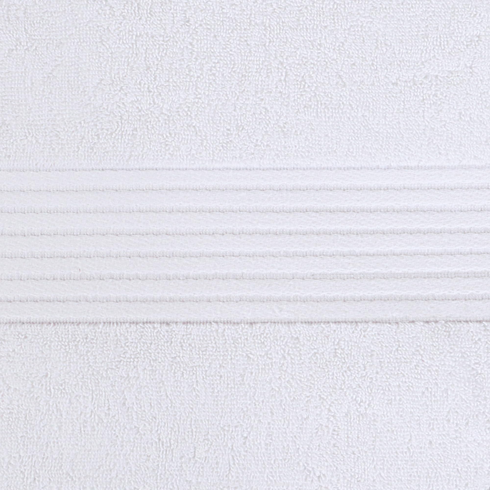 Utopia Towels two bath sheets stacked emphasizes value and readiness.