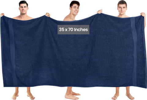 Utopia Towels two-piece set on display highlights soft, ring-spun cotton touch