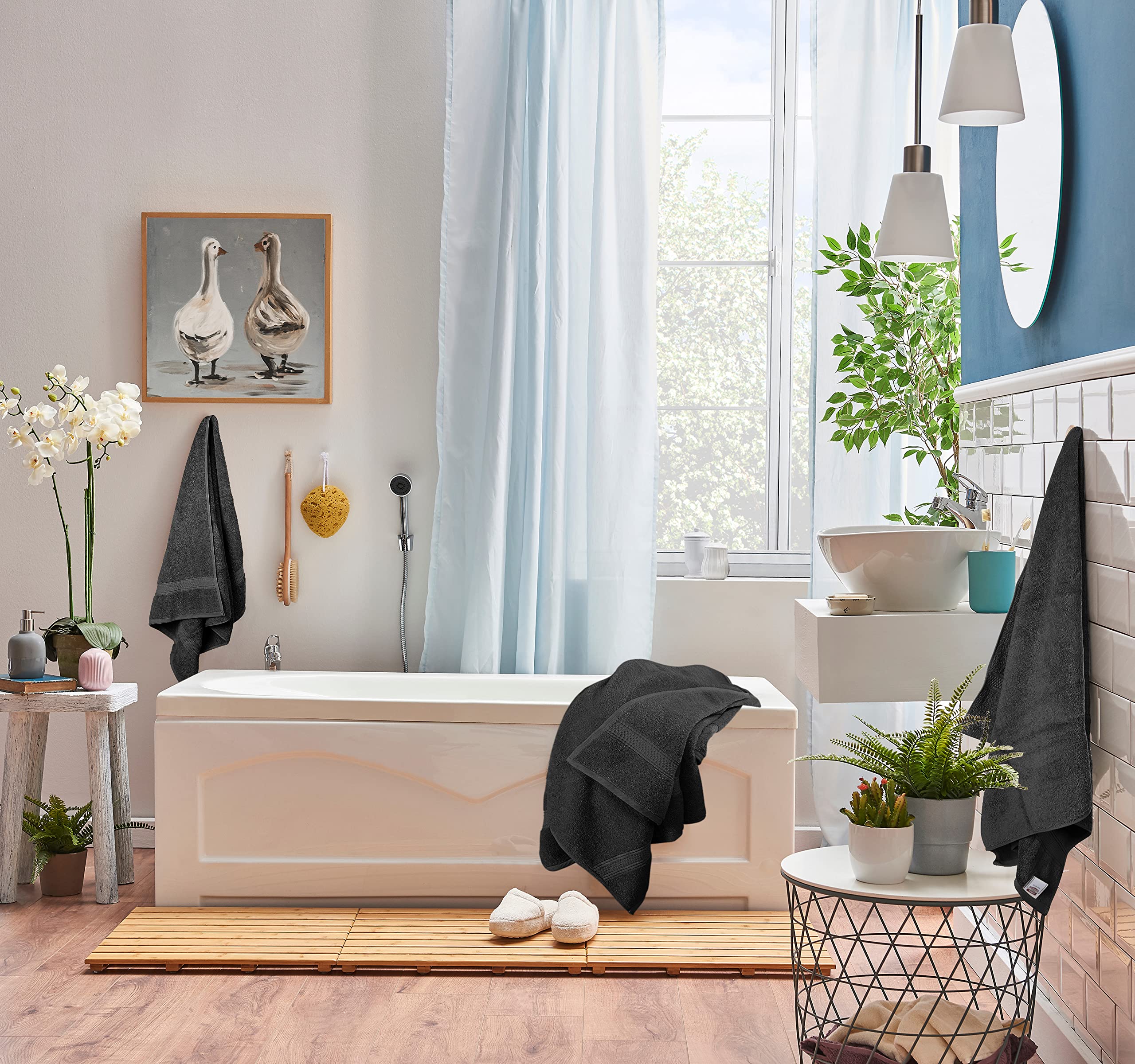 Utopia Towels washcloth 12x12, gentle cleansing and quick-drying