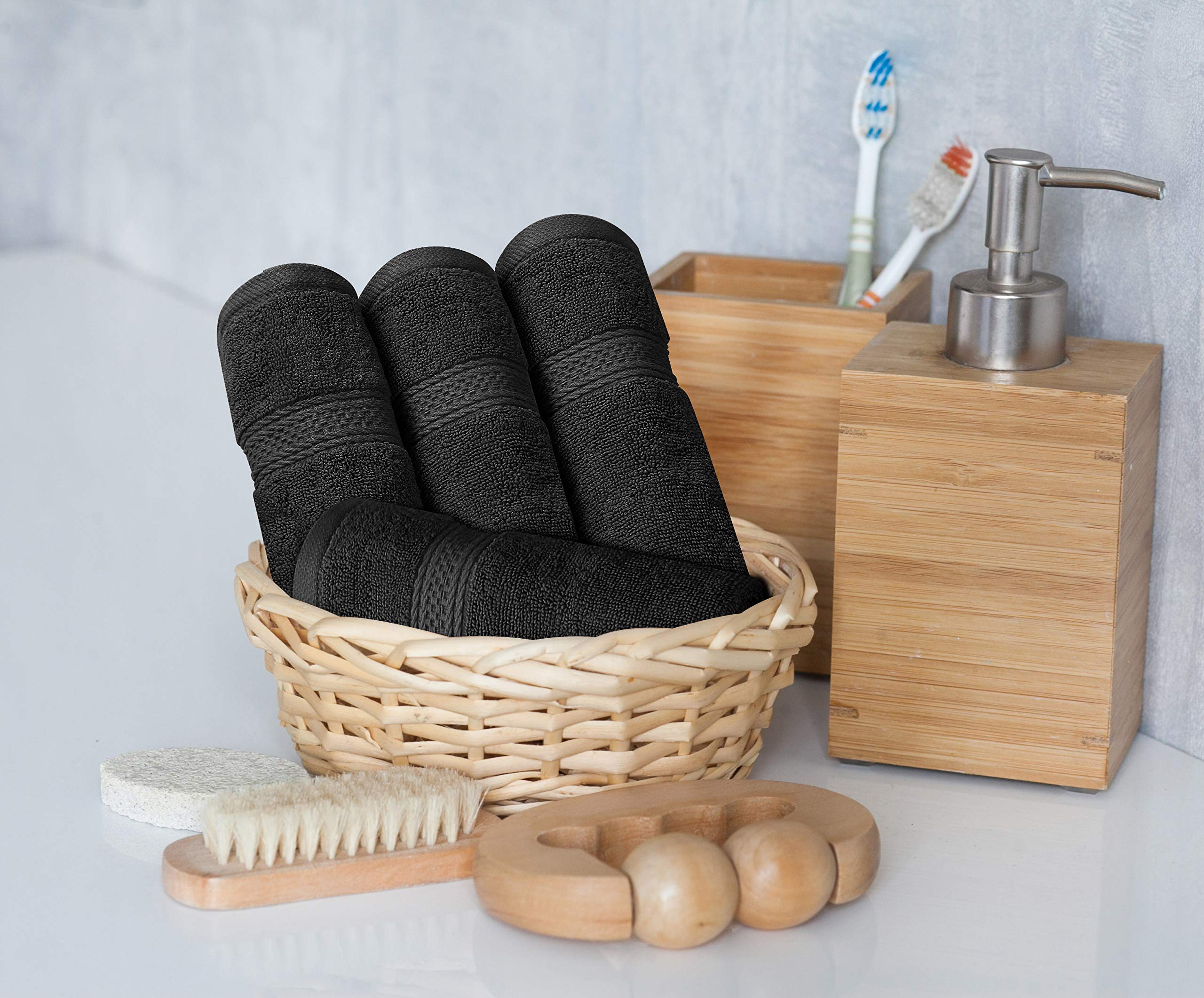 Utopia Towels washcloth 12x12, easy care and durable for guests