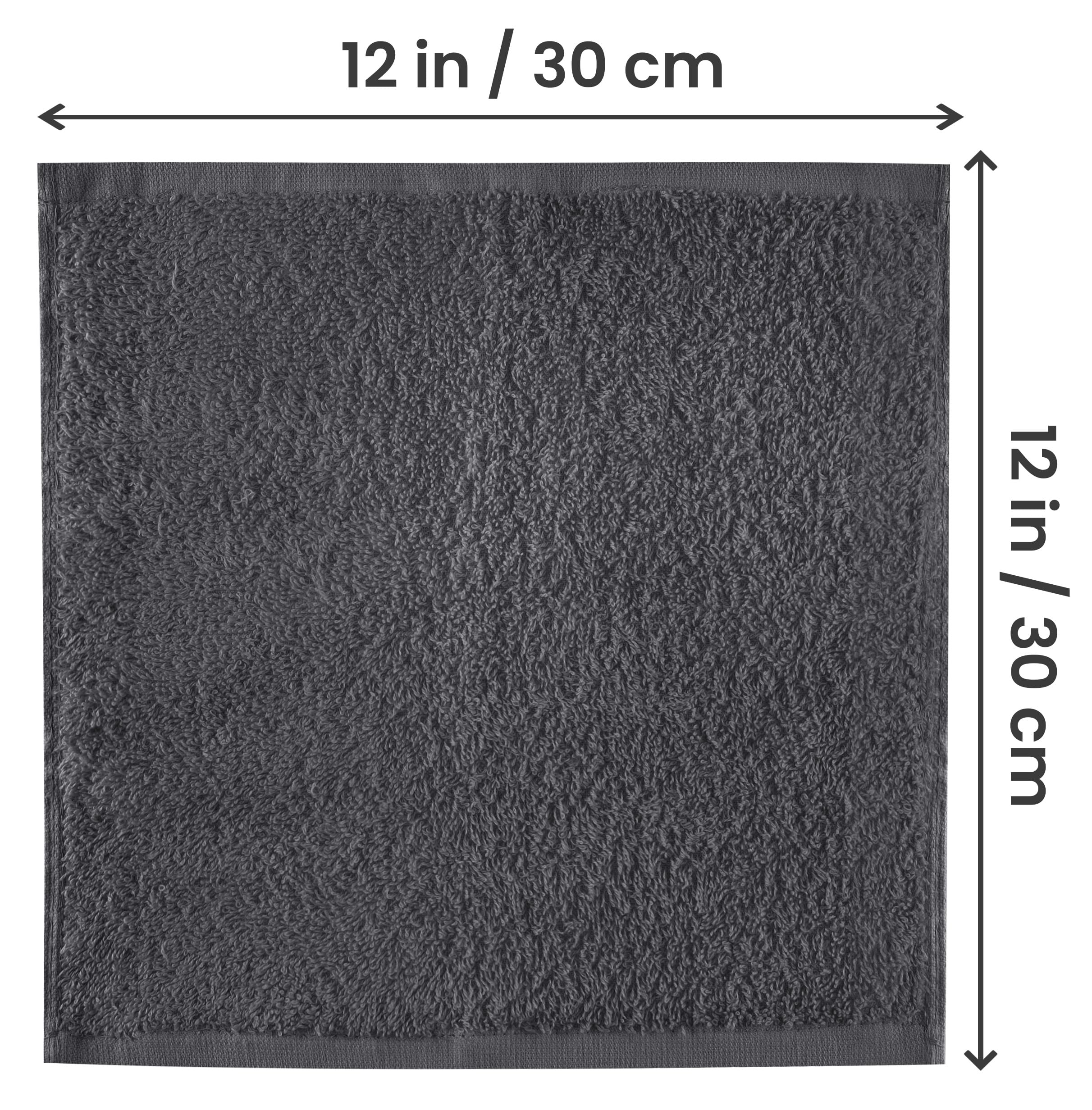 Utopia Towels washcloth 12x12 inch close-up, gentle cotton for skin.