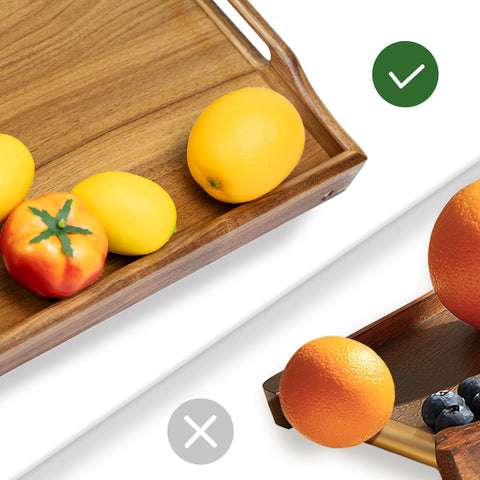 Utoplike Acacia Bed Tray is a versatile multiuse table for bed or sofa