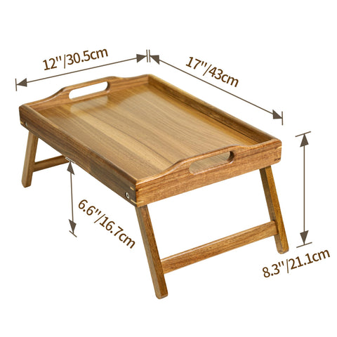 Utoplike Acacia Bed Tray designed for under-bed storage to keep spaces tidy