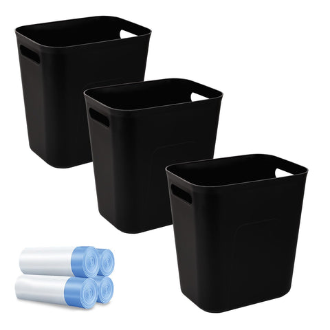 UUJOLY small trash can with compact 3.5 gallon capacity for tight spaces.