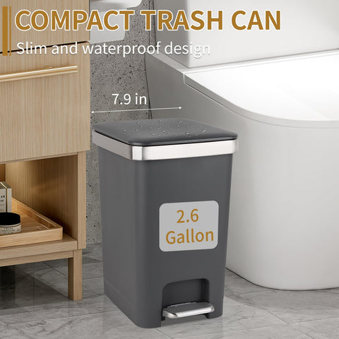 UUJOLY space-saving bin fits small rooms like bathrooms and RVs.