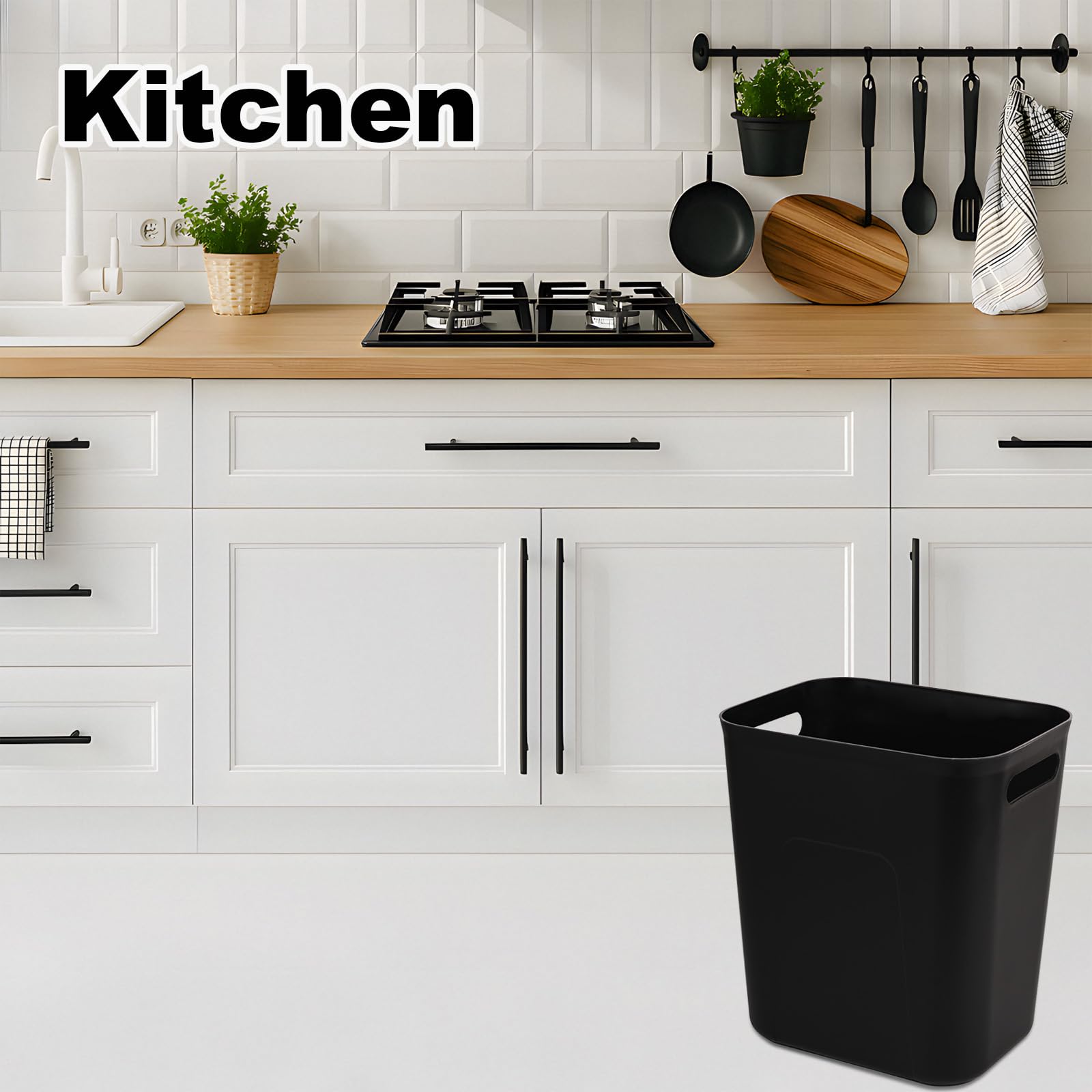 UUJOLY trash bags included for immediate use and mess-free setup.