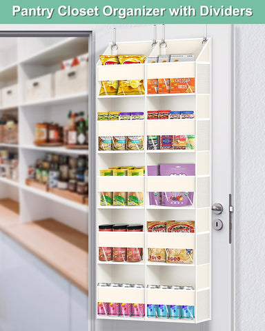 UVIAHOMI 5-tier door organizer behind-door storage design